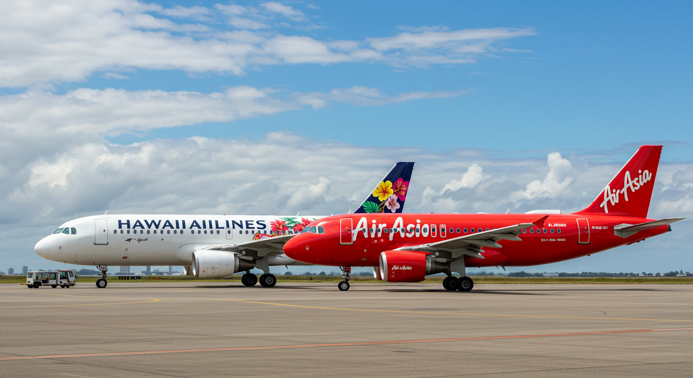 ハワイ航空券エアアジア
