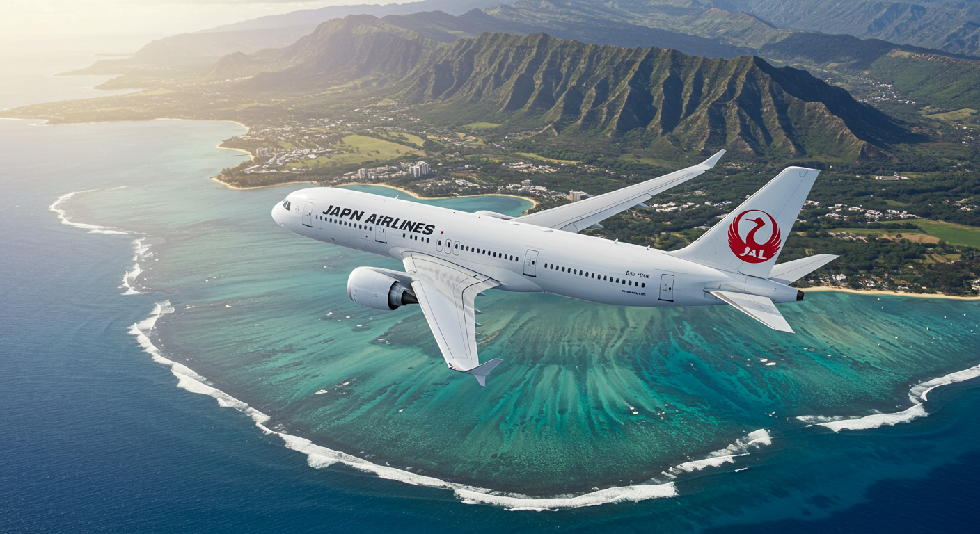 ハワイJAL航空券